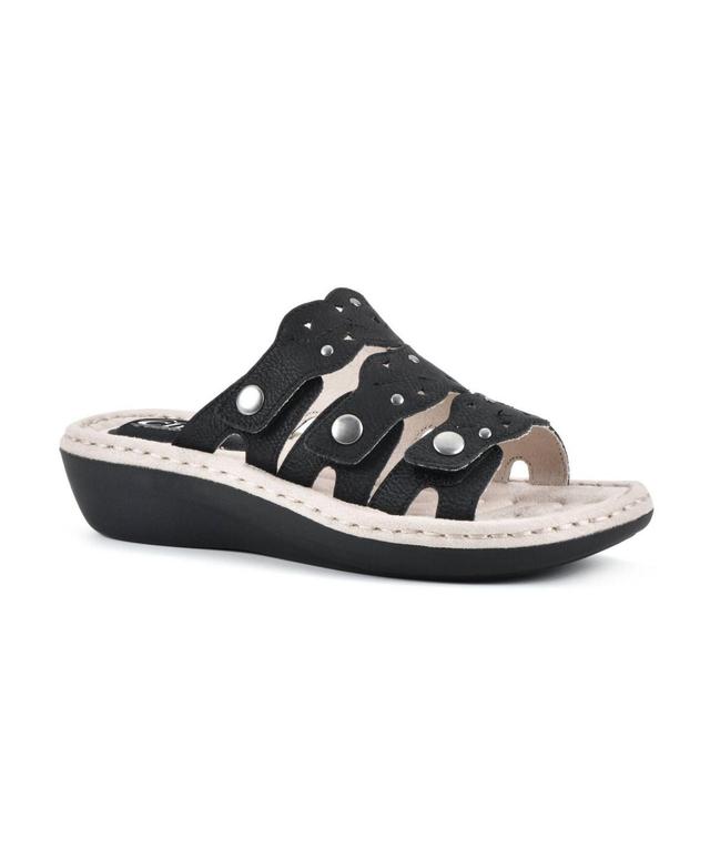 Womens Cliffs by White Mountain Caring Womens Slide Sandals Product Image