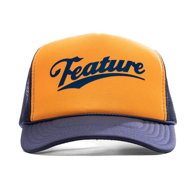 Frew Trucker Hat - Navy/Gold Male Product Image