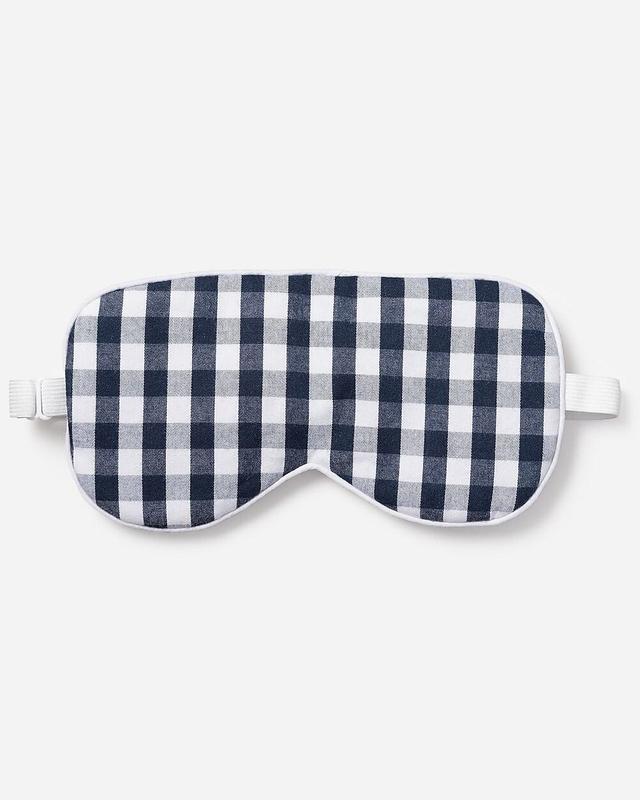 Petite Plume™ women's seersucker traditional eye mask set Product Image