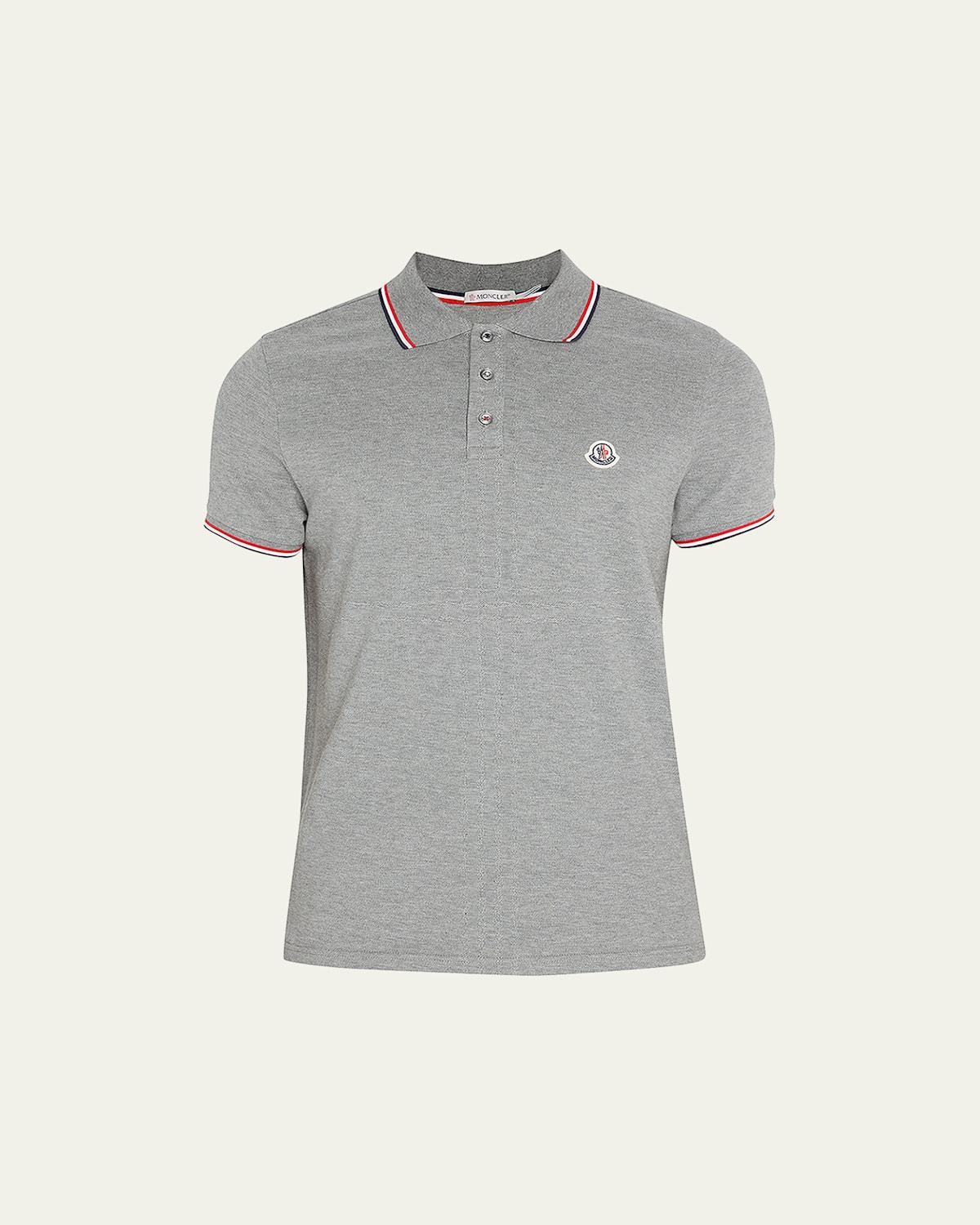 Mens Classic Tipped Polo Shirt Product Image