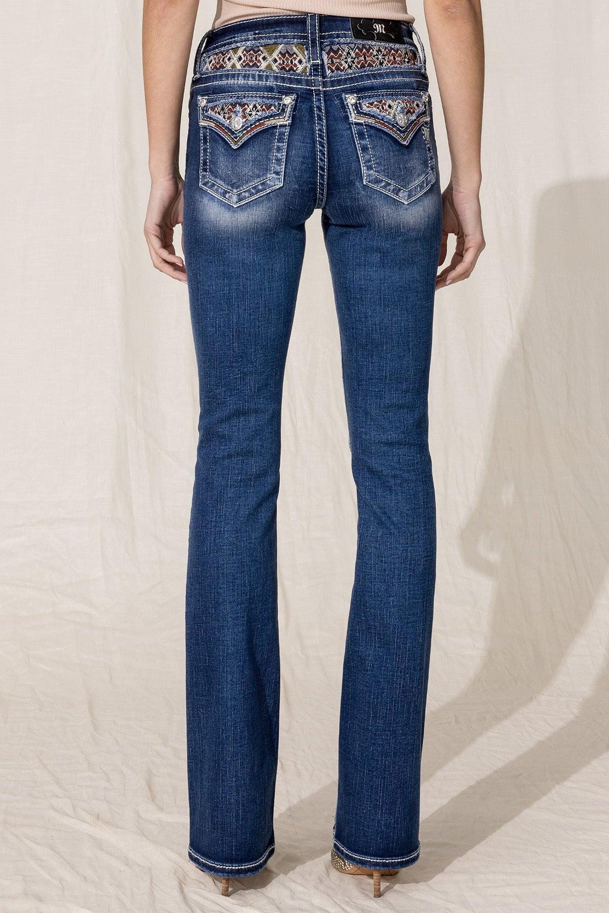 Retro Insert Bootcut Jeans product image