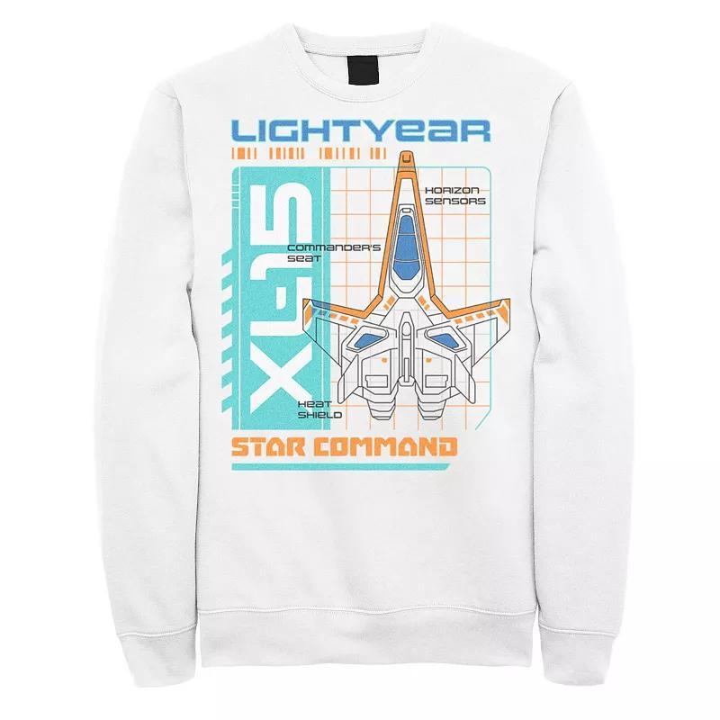 Disney / Pixars Lightyear Mens Star Command Spaceship XL-15 Sweatshirt Product Image