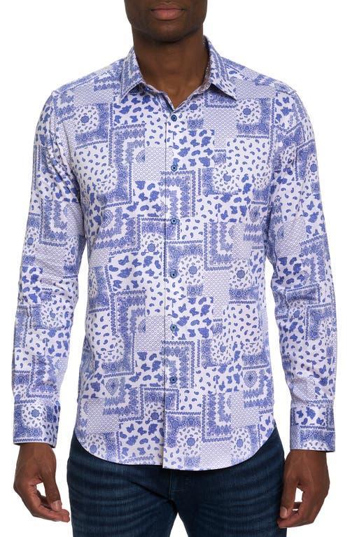 Robert Graham Vittoria Paisley Stretch Button-Up Shirt Product Image