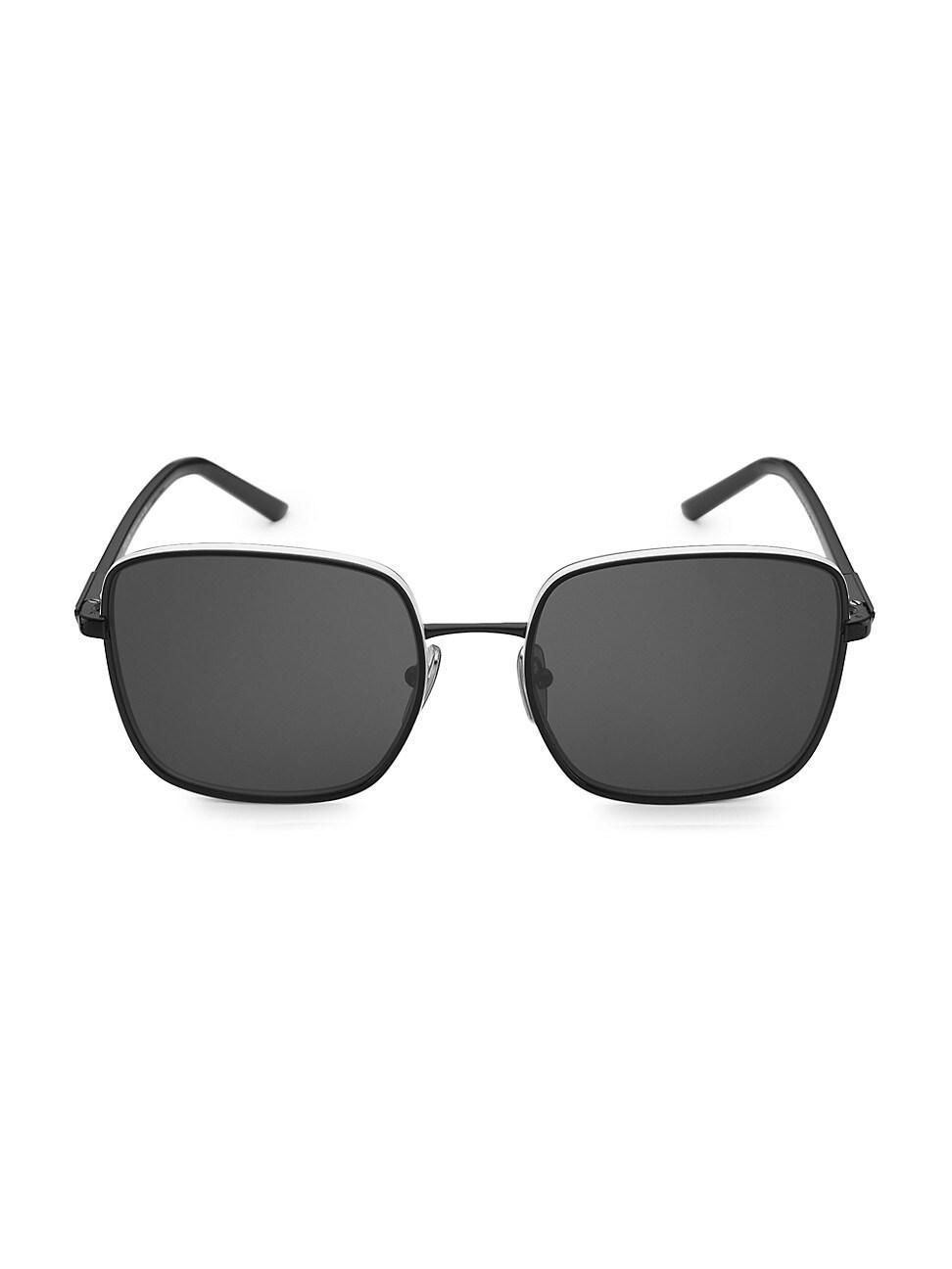 Womens 57MM Square Sunglasses Product Image