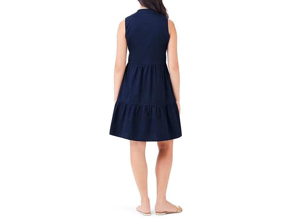 NIC+ZOE Plus Size Tia Dress (Dark Indigo) Women's Dress Product Image