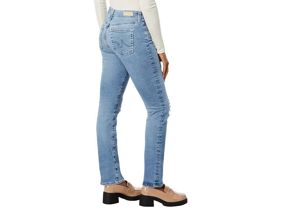 AG Mari High Waist Slim Straight Leg Jeans Product Image