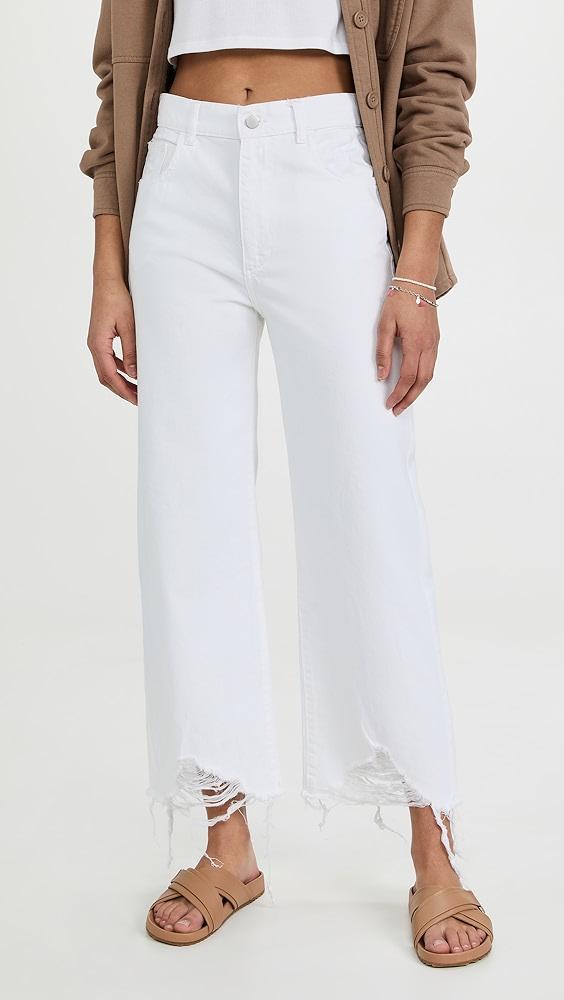 DL1961 Hepburn Wide Leg High Rise Jeans | Shopbop Product Image