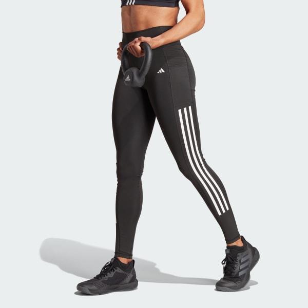 Optime 3-Stripes Full-Length Leggings Product Image