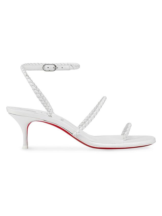 Womens Christian Louboutin x Idris Elba Hibaq 55MM Leather Sandals Product Image