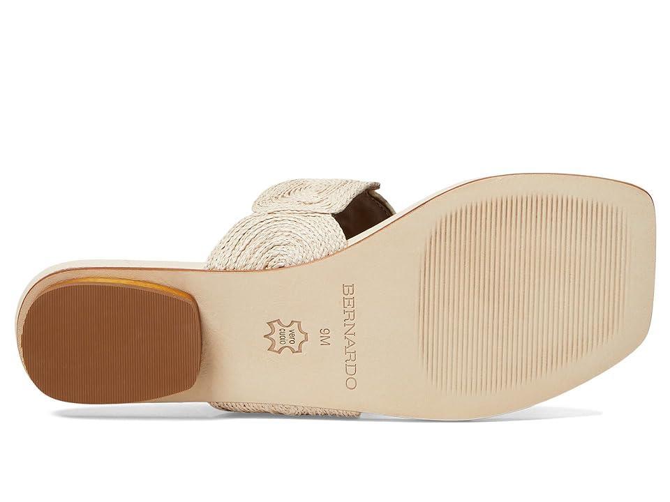 Bernardo Palermo Raffia (Ivory) Women's Shoes Product Image