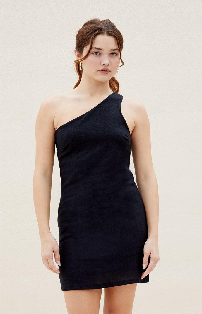 Beverly and Beck Women's One Shoulder Mini Dress Product Image