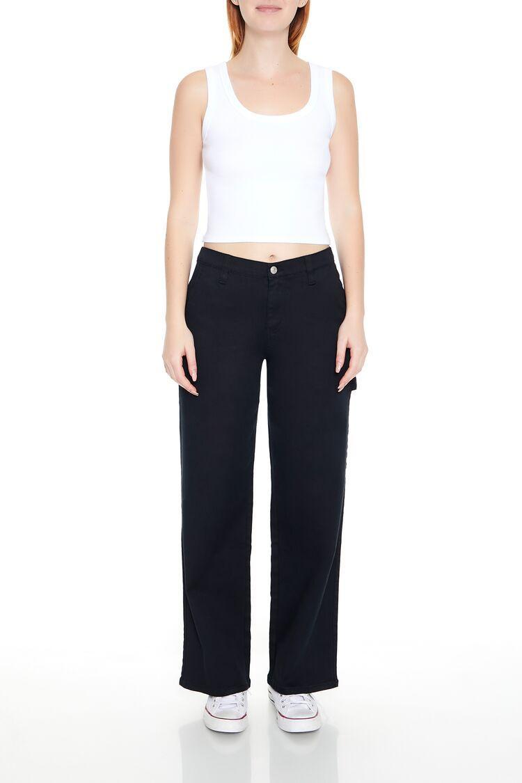 Twill Carpenter Pants | Forever 21 Product Image