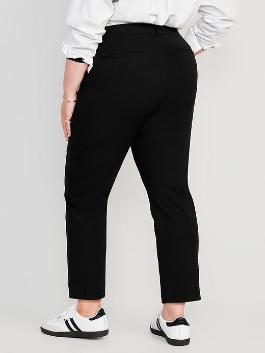 High-Waisted Pixie Straight Pants Product Image