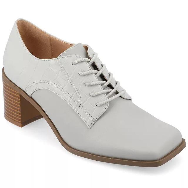 Journee Collection Tru Comfort Foam Sylvan Womens Oxford Block Heels Product Image