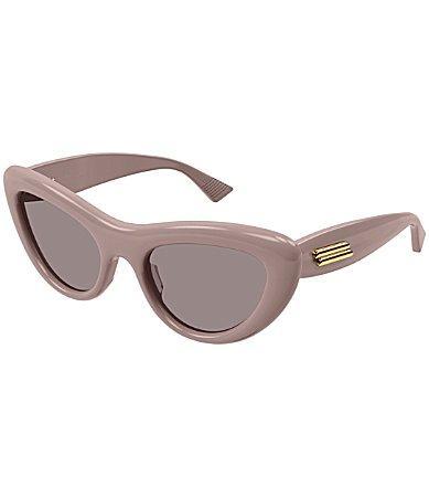 Bottega Veneta Womens Curvy 53mm Cat Eye Sunglasses Product Image