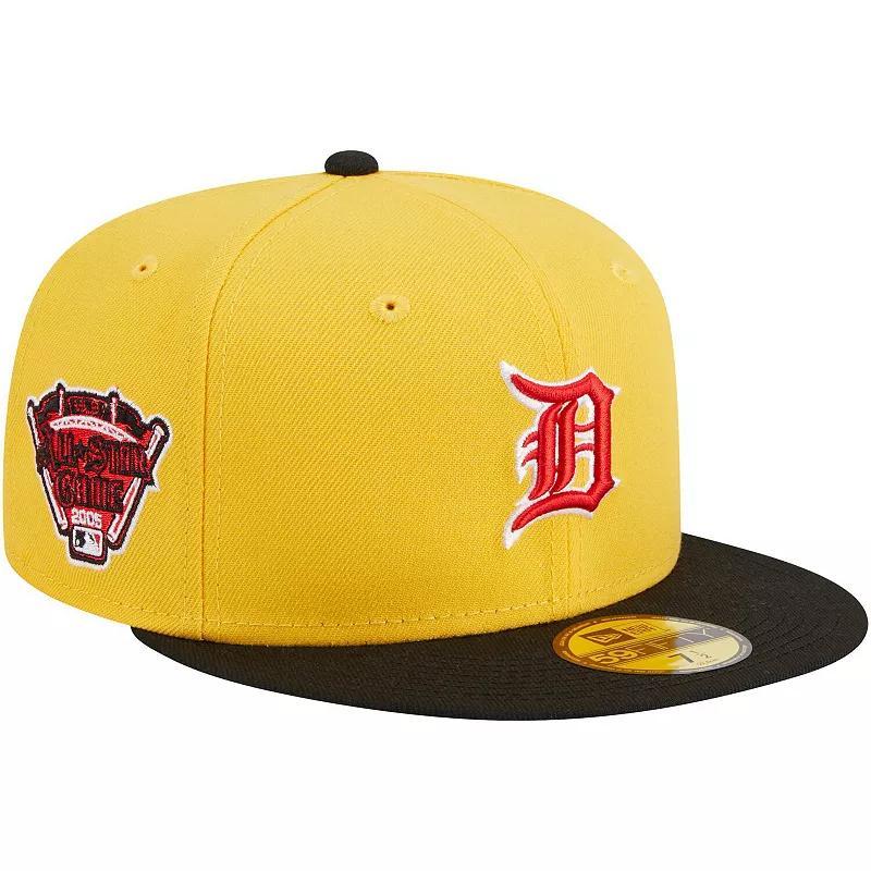 Mens New Era /Black Detroit Tigers Grilled 59FIFTY Fitted Hat Product Image