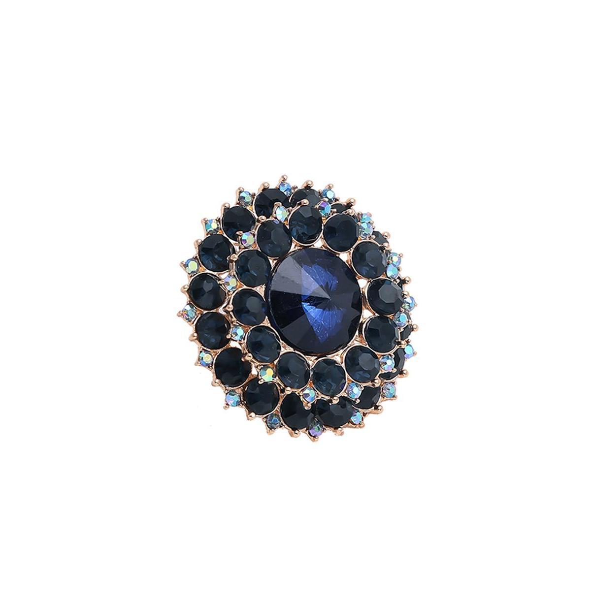 Sohi Womens Circular Cocktail Ring Product Image