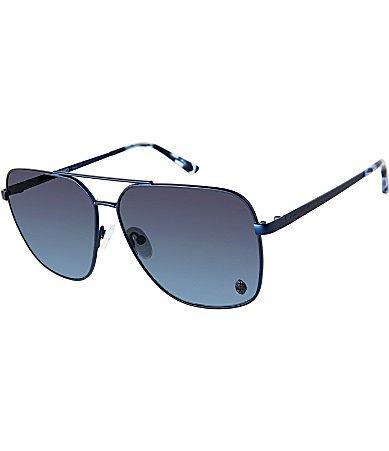 Kurt Geiger London Womens KGL1003 Shoreditch Navigator 61mm Square Sunglasses Product Image