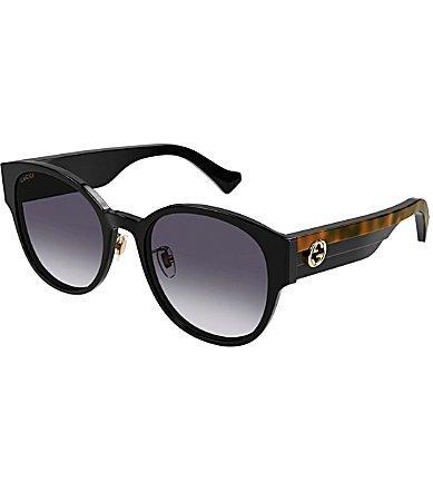 Womens Web Studi 56MM Round Sunglasses Product Image