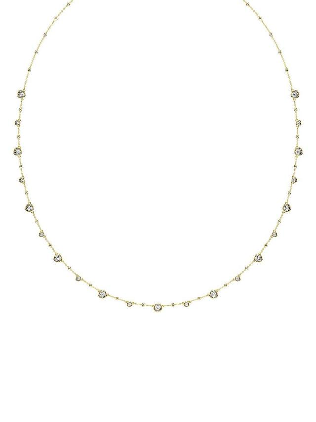 Womens Imber Strandage Gold-Plated & Crystal Necklace Product Image