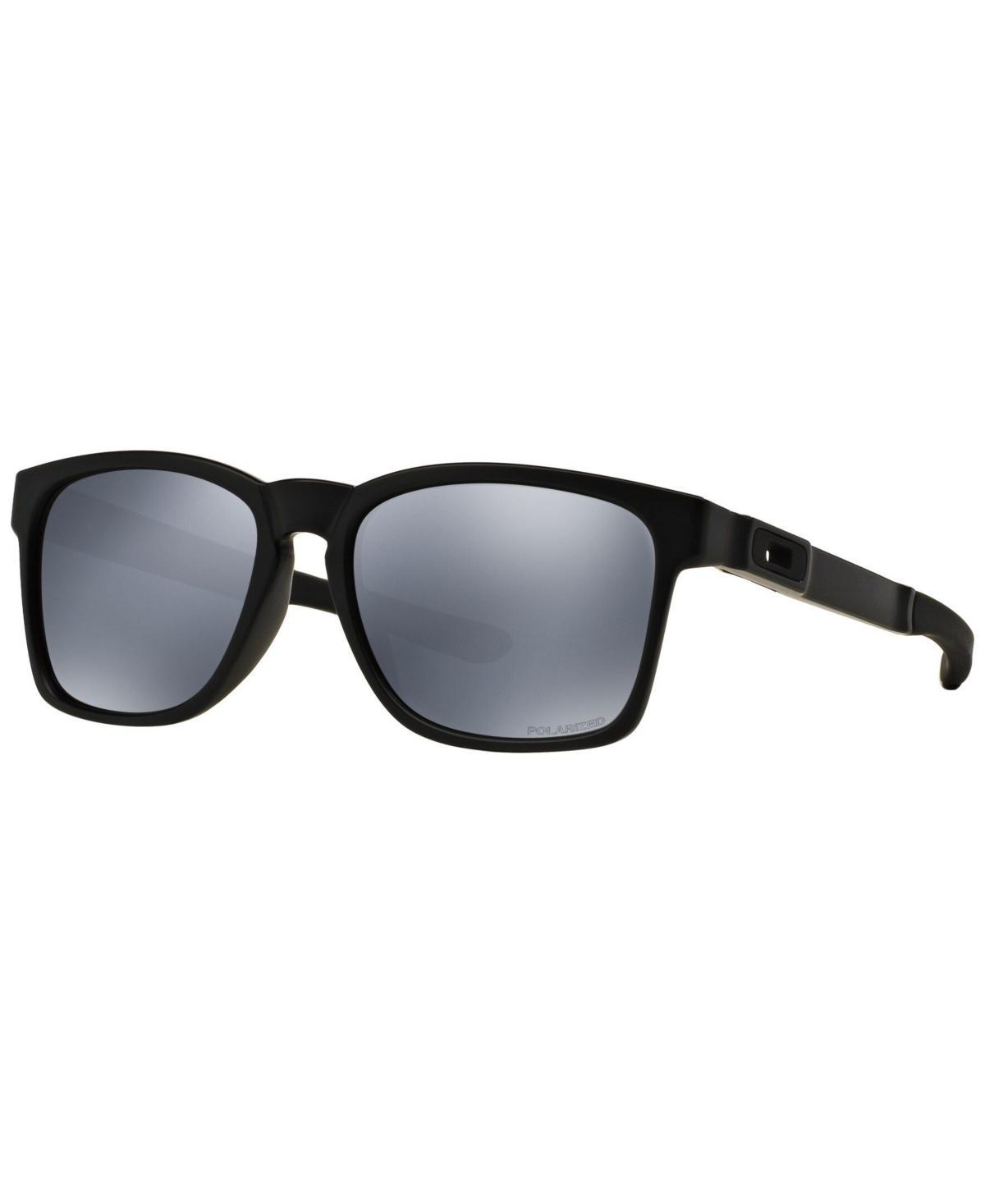 Oakley Mens Rectangle Sunglasses, OO9272 55 Catalyst Product Image