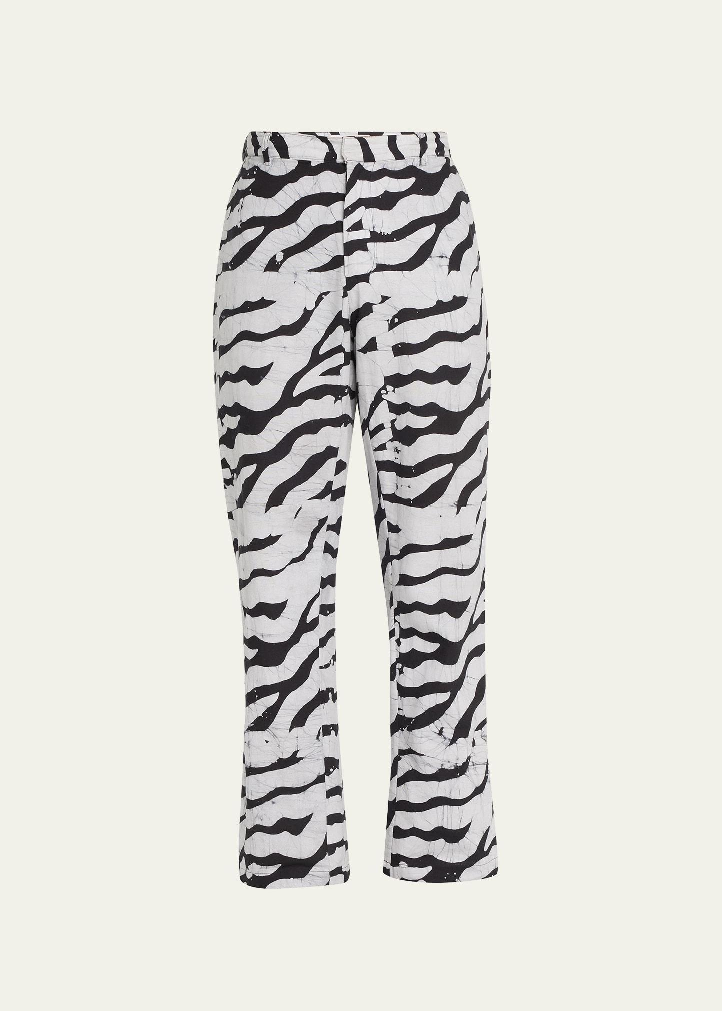 Mens Baldwin Batik Zebra Striped Pants Product Image