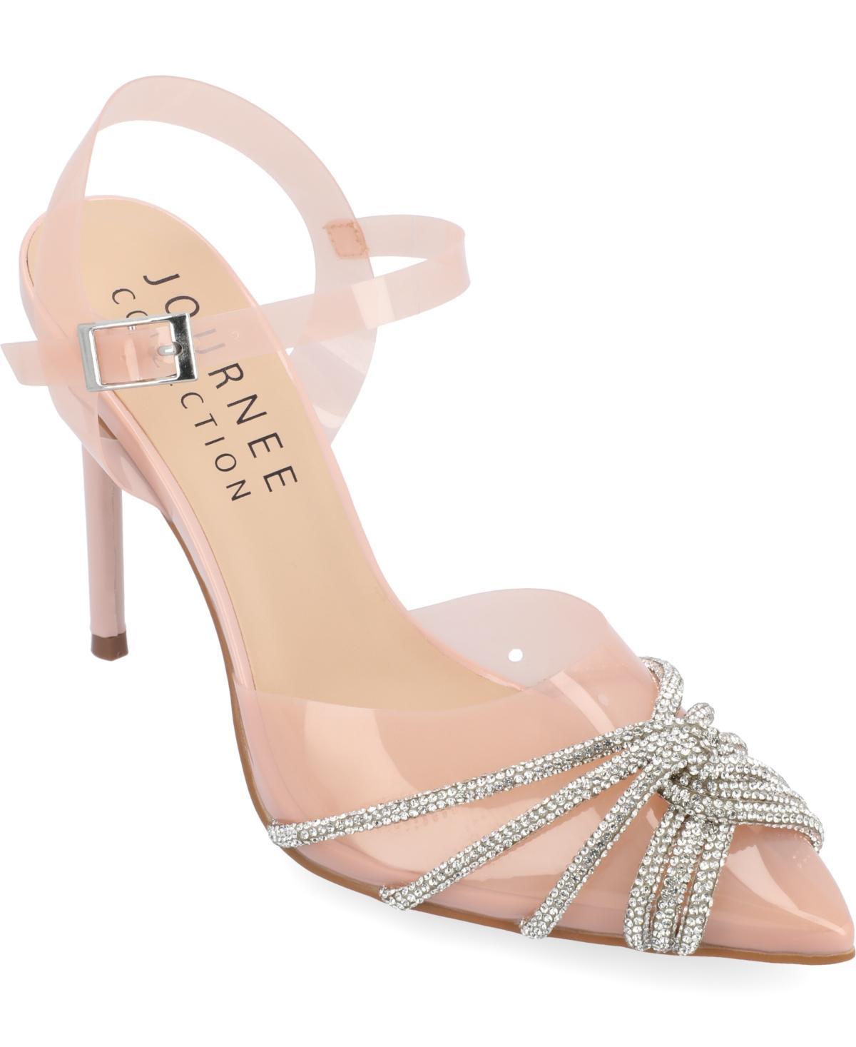 Journee Collection Womens Eleora Lucite Stilettos Product Image