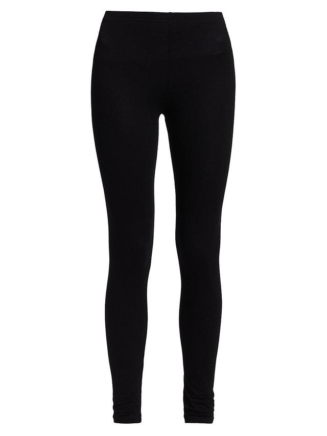 Womens Soft Touch Jersey Leggings Product Image