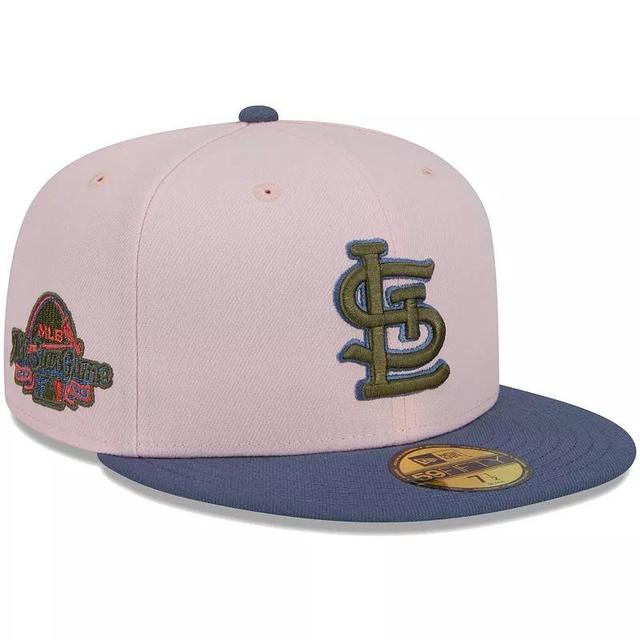 Mens New Era /Blue St. Louis Cardinals Olive Undervisor 59FIFTY Fitted Hat Product Image