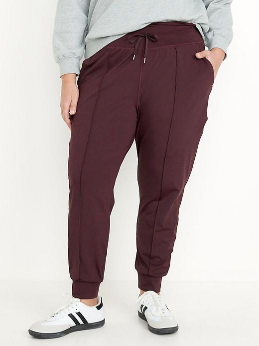 High-Waisted PowerSoft Seamed Joggers Product Image