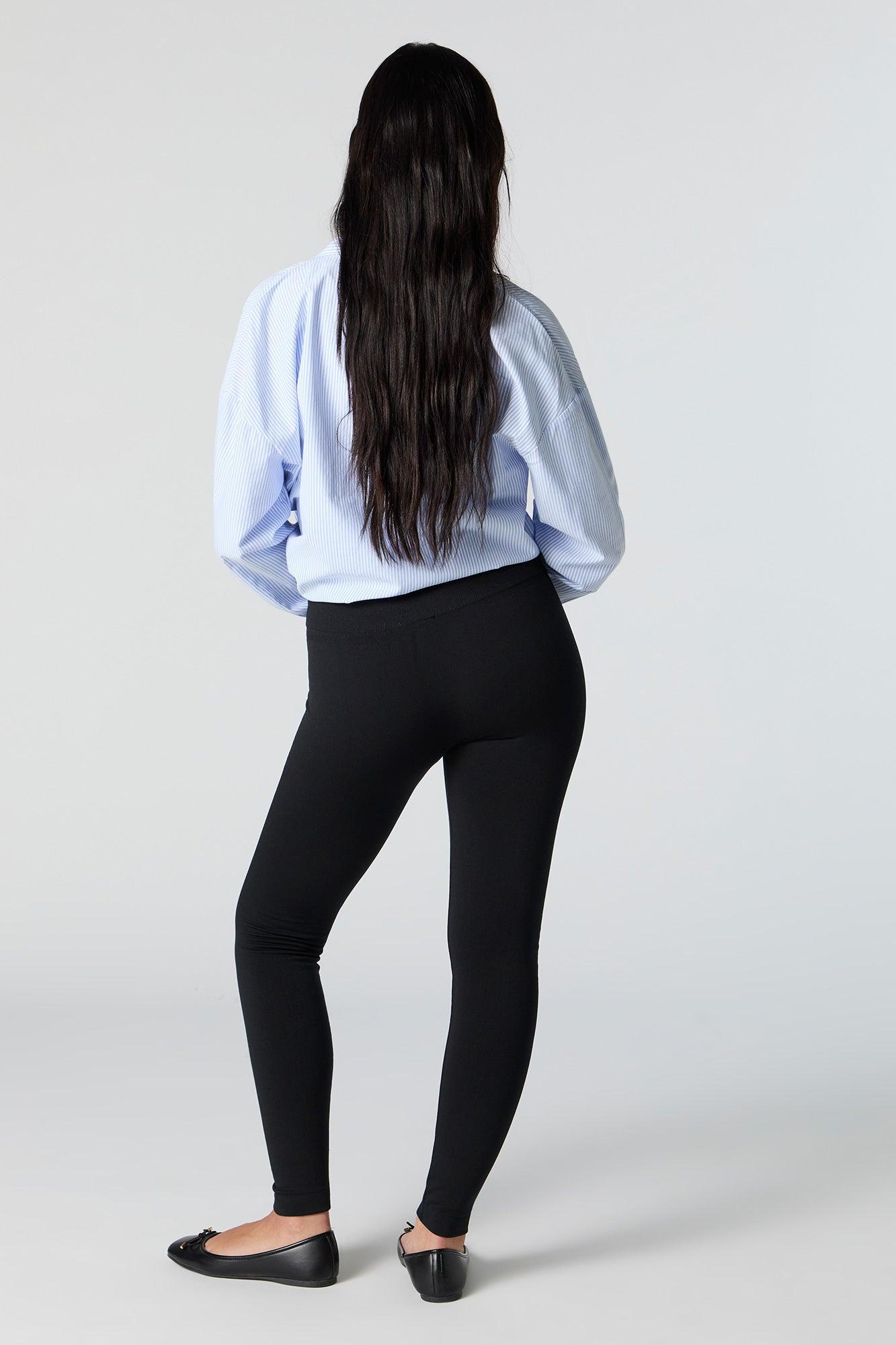 Seamless High Rise Fleece Legging Female Product Image