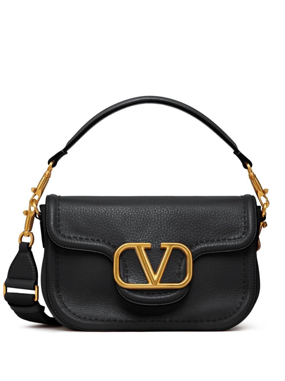 Alltime Leather Shoulder Bag In Black Product Image