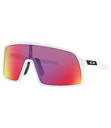 Oakley Mens OO9462 Sutro S 28mm Rectangle Sunglasses - Matte White/Prizm Road Product Image