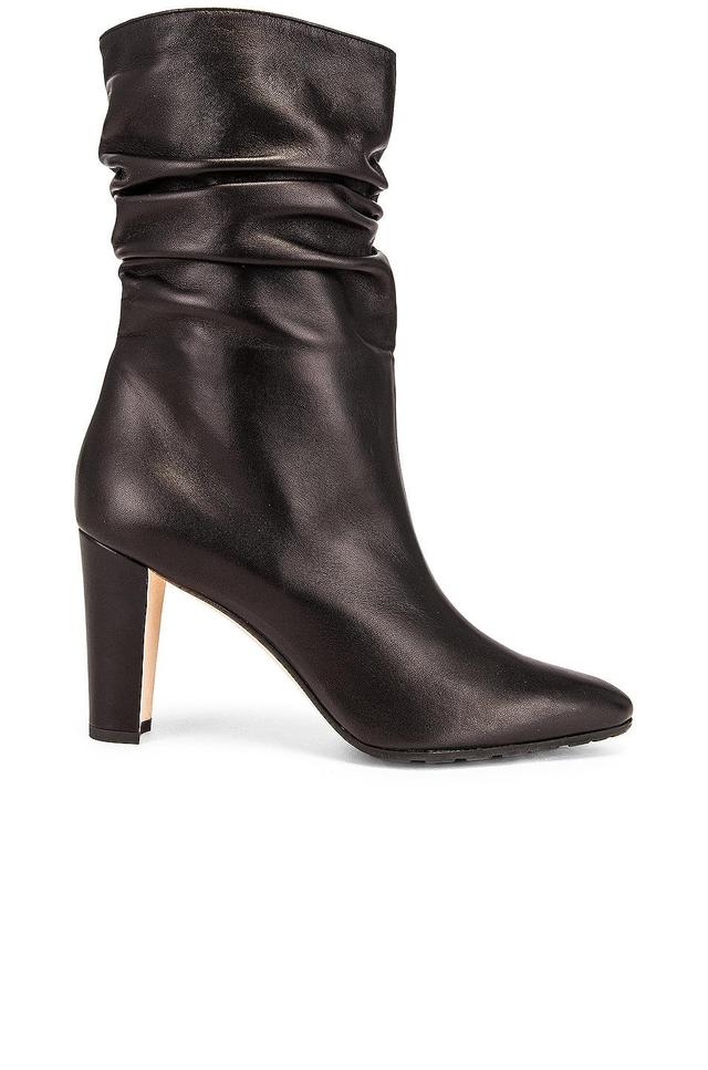 Manolo Blahnik Calasso 90 Nappa Boot in Medium Brown - Brown. Size 41 (also in 38, 39.5). Product Image