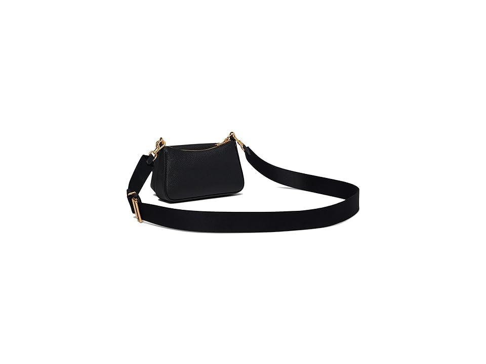 Womens Double Up Mini Leather Crossbody Bag Product Image