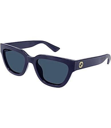 Gucci Womens Minimal GG 54mm Cat Eye Sunglasses Product Image