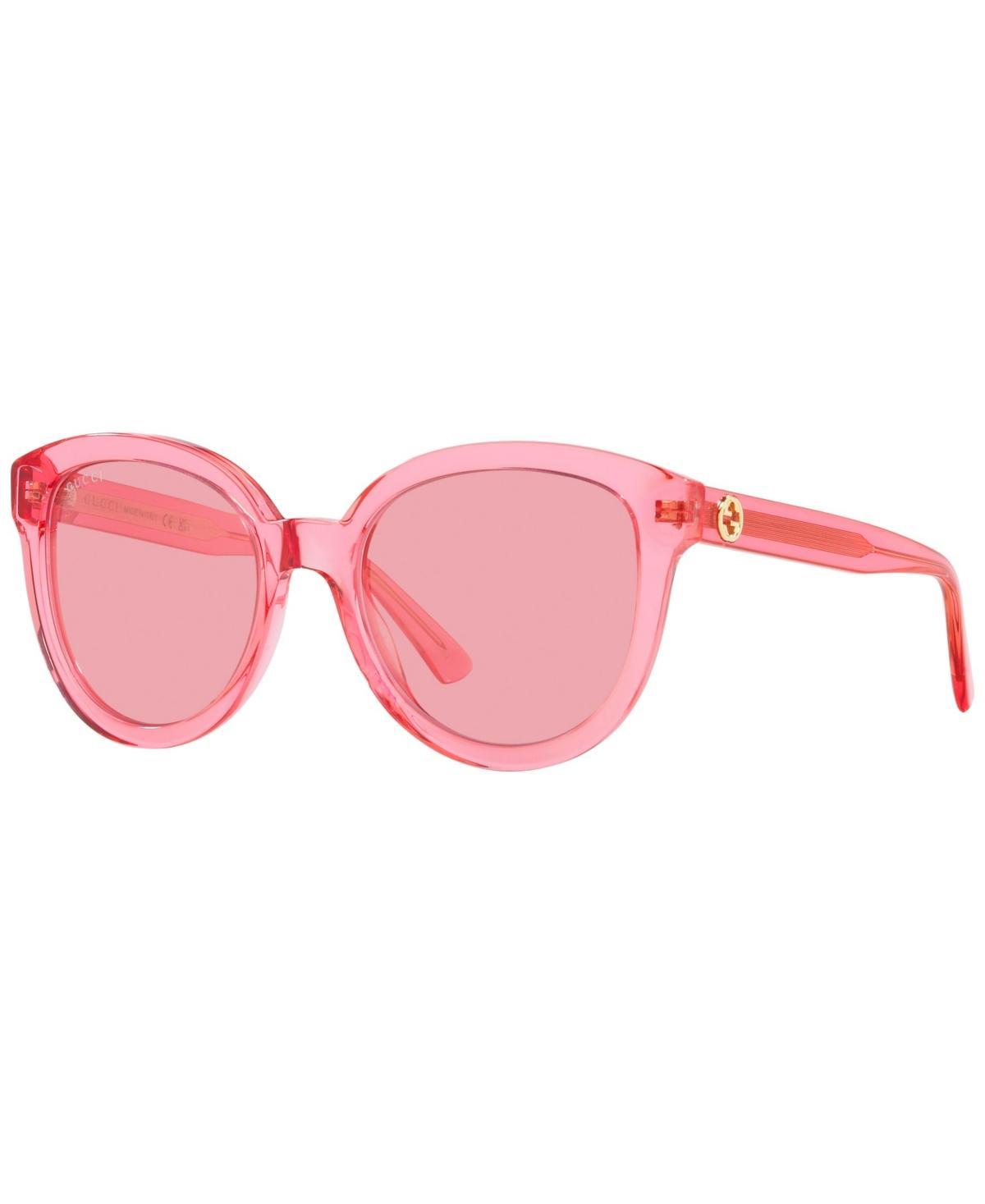 Gucci 80s Monocolor Round Sunglasses  - Size: One Size - Gender: female Product Image