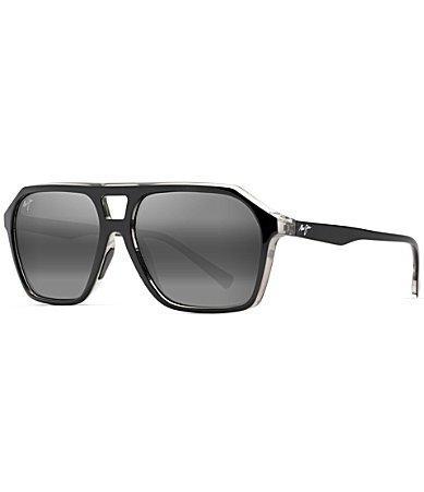 Maui Jim Wedges 57mm Polarized Aviator Sunglasses Product Image