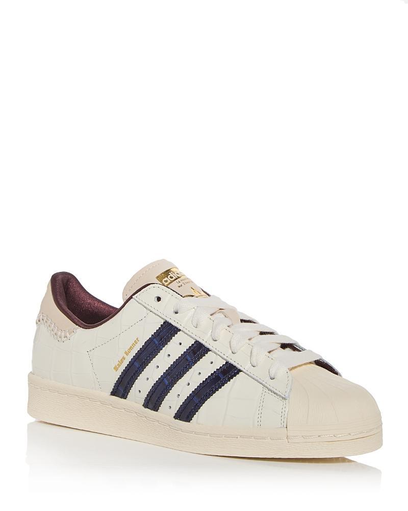 Adidas x Wales Bonner Mens Superstar Embossed Low Top Sneakers Product Image