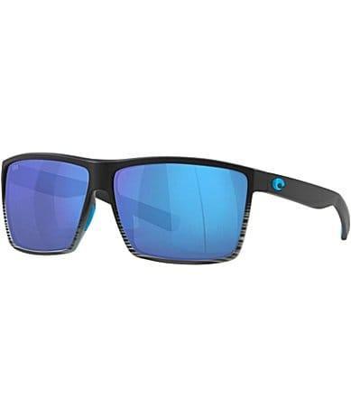 Costa Rincon Sunglasses - Matte Smoke Crystal Fade/Blue Mirror 580G Product Image