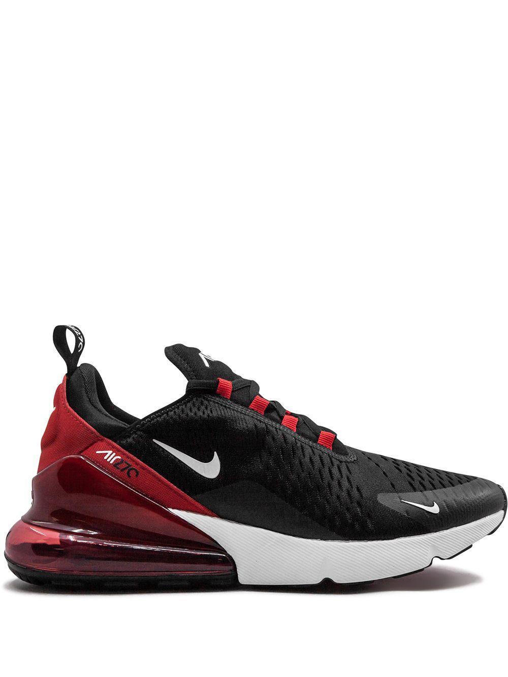 NIKE Air Max 270 Sneakers In Black/white/university Red/anthracite Product Image