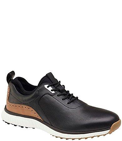 Johnston  Murphy Mens H1-Luxe Hybrid XC4 Waterproof Leather Golf Sneakers Product Image