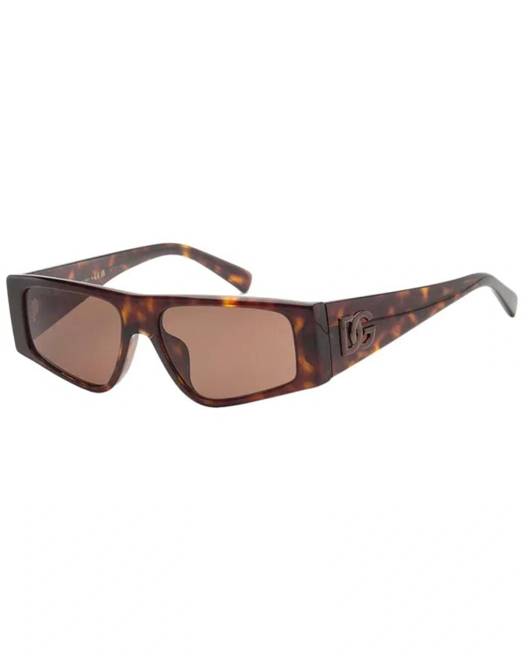 Men's Dg4453f 55mm Sunglasses In Brown Product Image