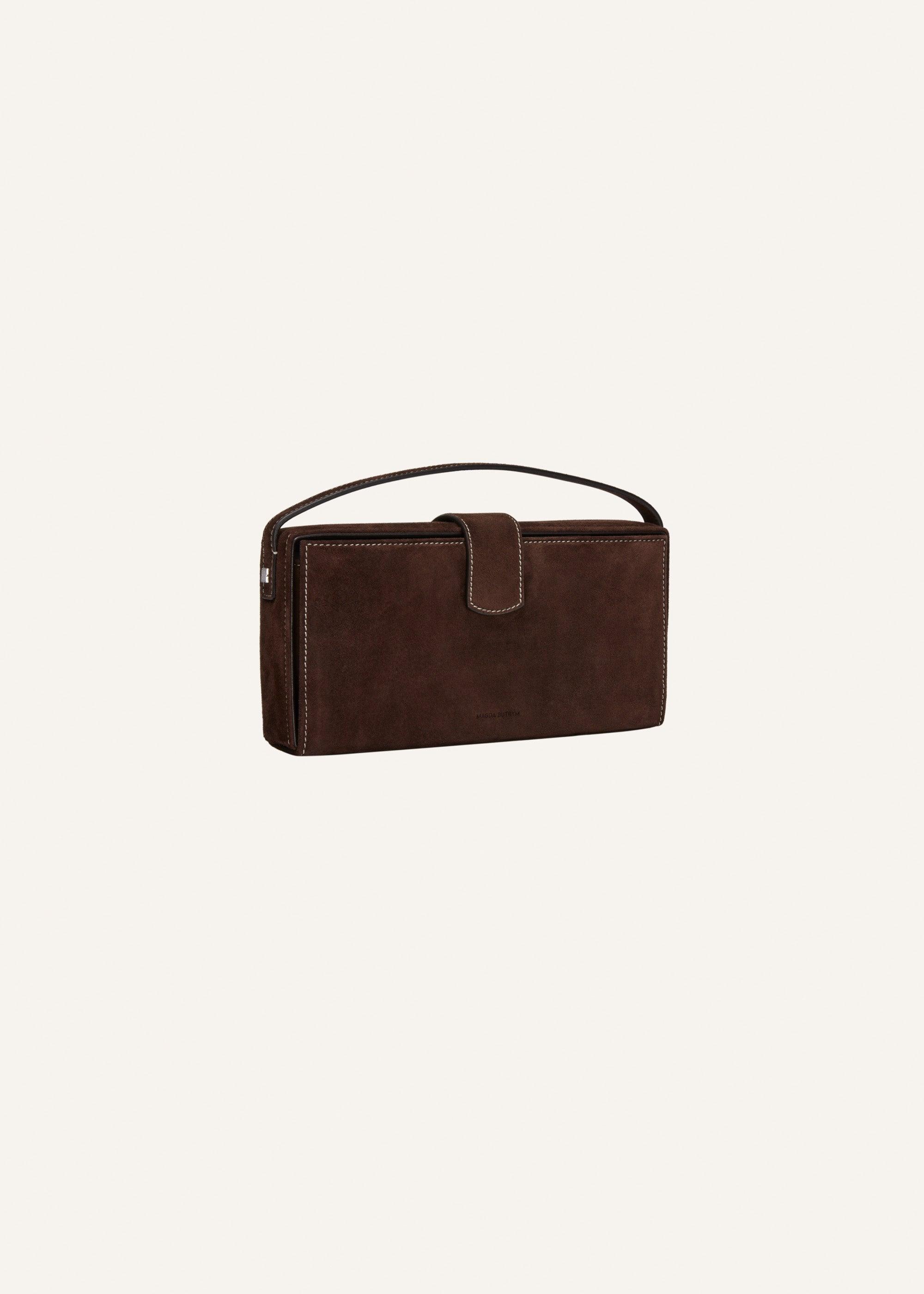 Apolonia bag in brown suede Product Image