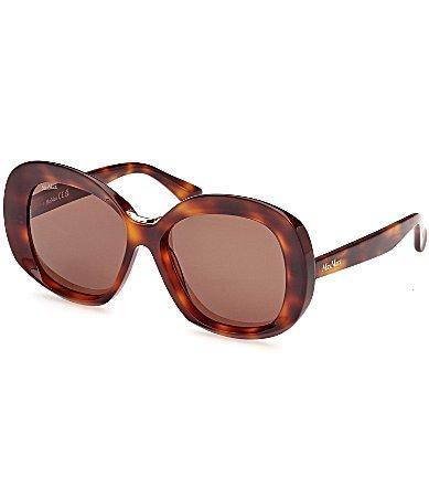 Womens D107 55MM Round Sunglasses Product Image