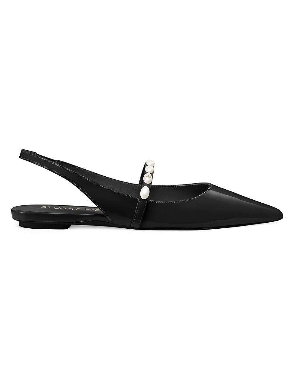 Emilia Pearlita Patent Slingback Ballerina Flats Product Image