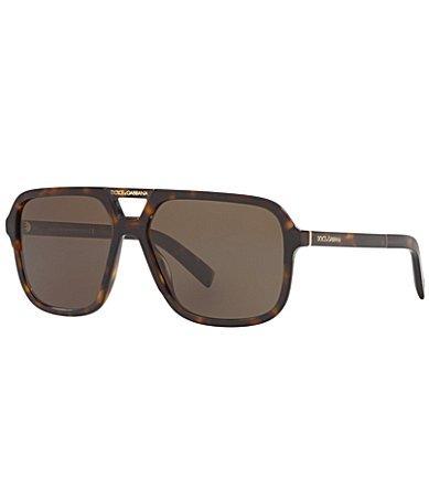 Dolce  Gabbana Mens Dg4354 58mm Square Sunglasses Product Image