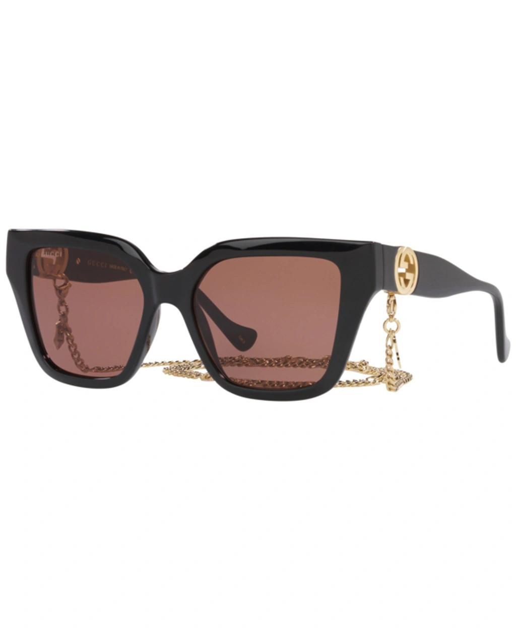 Women's Sunglasses, Gg1023s In Brown Product Image