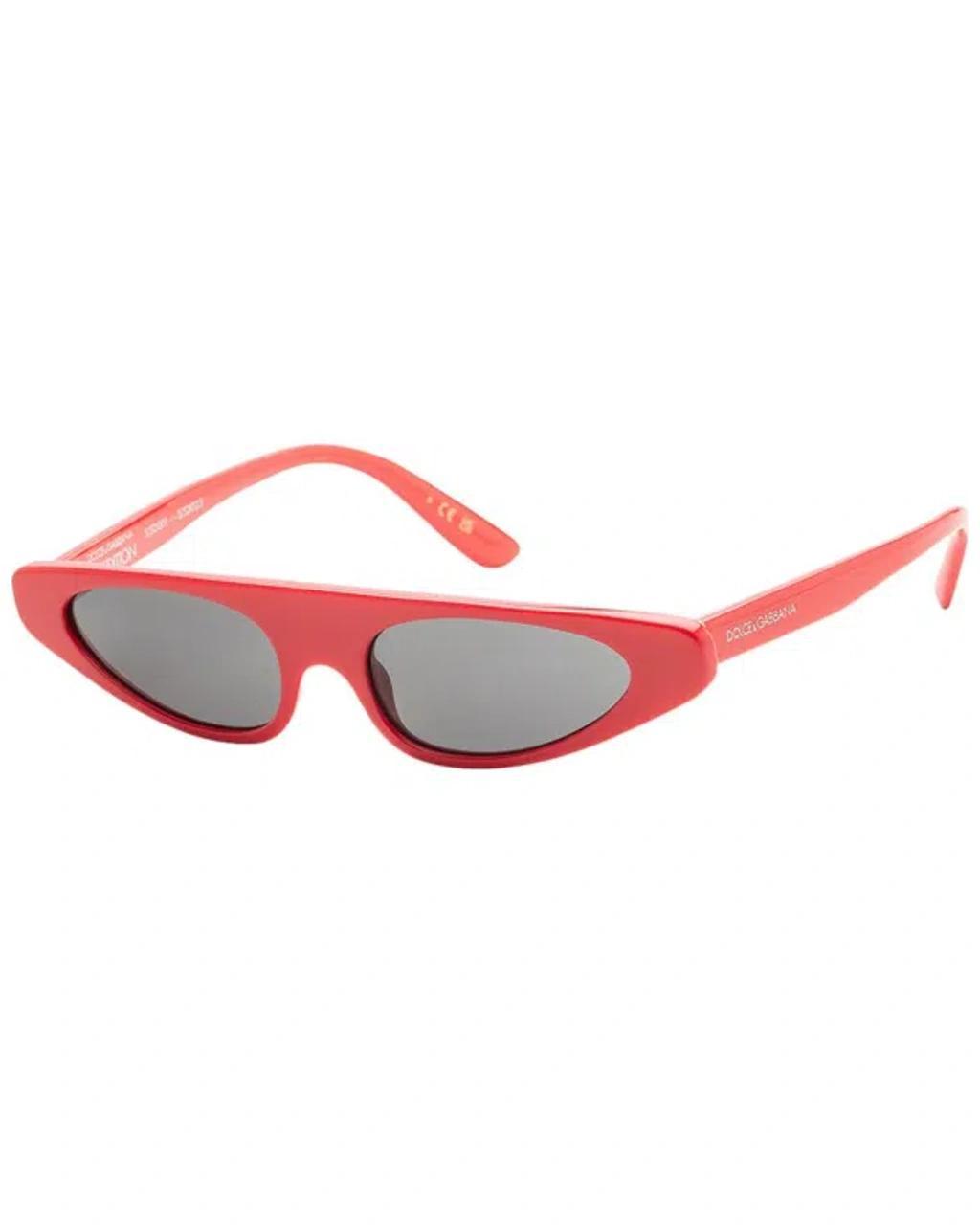 DOLCE & GABBANA Women's Dg4442 52mm Sunglasses In Red Product Image