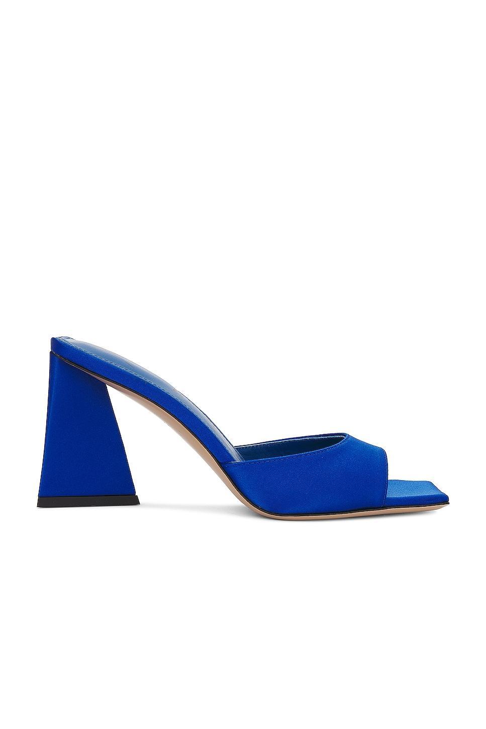 THE ATTICO Mini Devon Mule in Blue Product Image